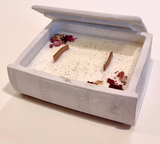 Secret Book Candle