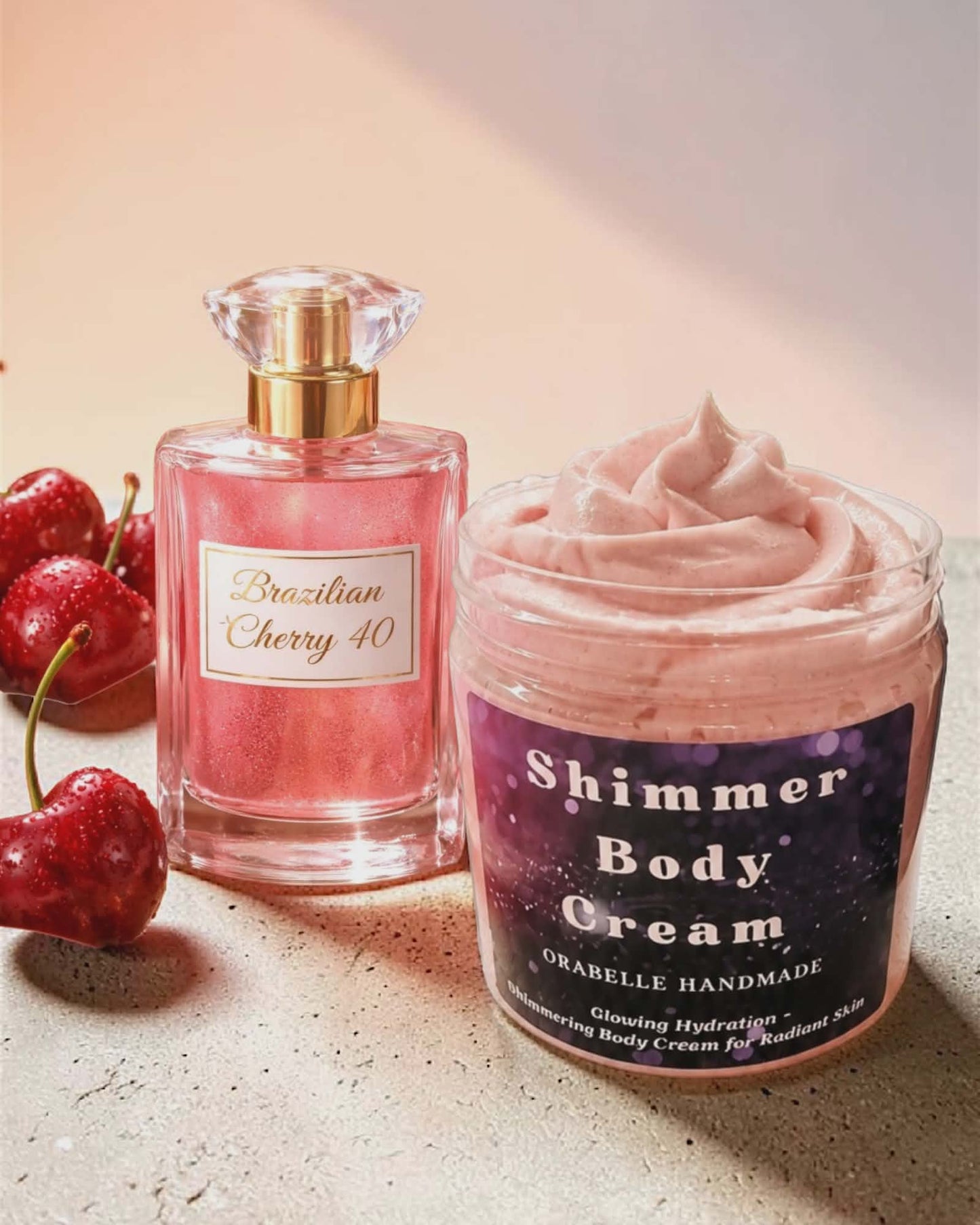 Brazilian Cherry 40 Shimmer Body Cream 180-200g