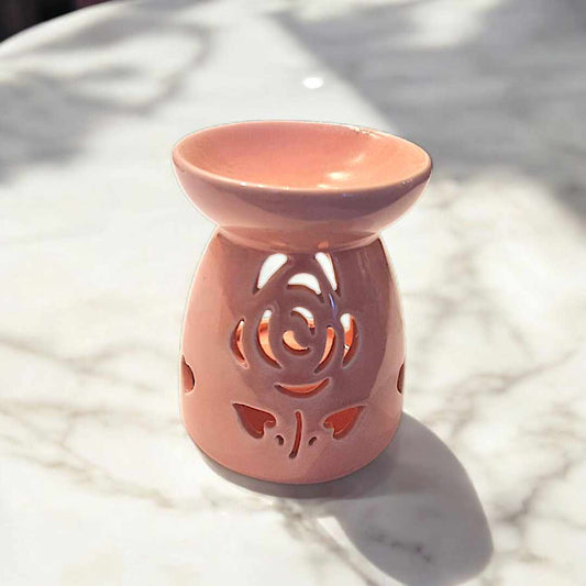 Rose Design Wax Melter