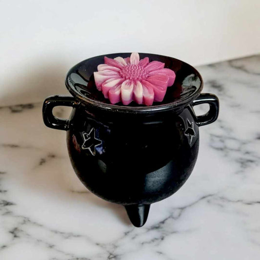 Black  Cauldron Wax Burner