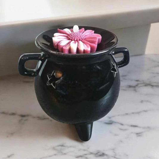 Black  Cauldron Wax Burner
