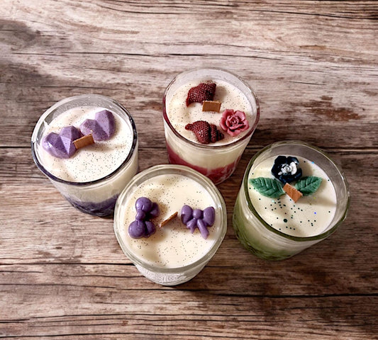 Κερί Σόγιας Σε Ποτήρι - Αρώματα Γλυκά & Κρεμώδη 180g