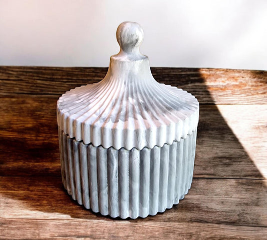 Χειροποίητη Φοντανιέρα με Αρωματικό Κερί Σόγιας