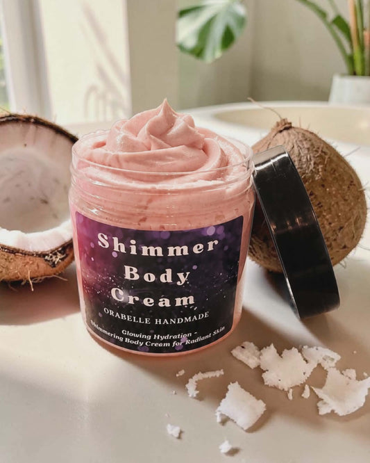 Black Coconut Shimmer Body Cream 180-200 g