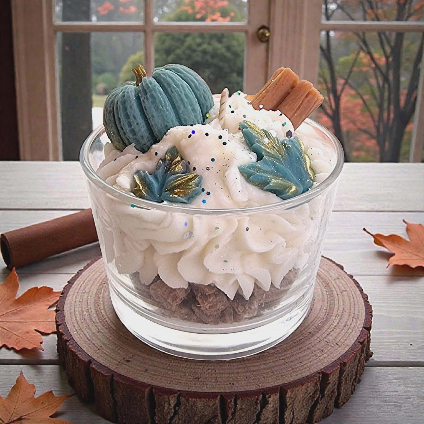 Mint Pumpkin Soy Candle -170g