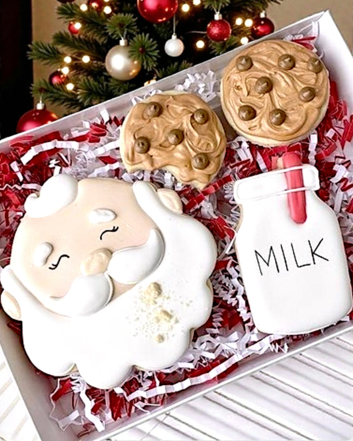 Santa Milk Cookies
