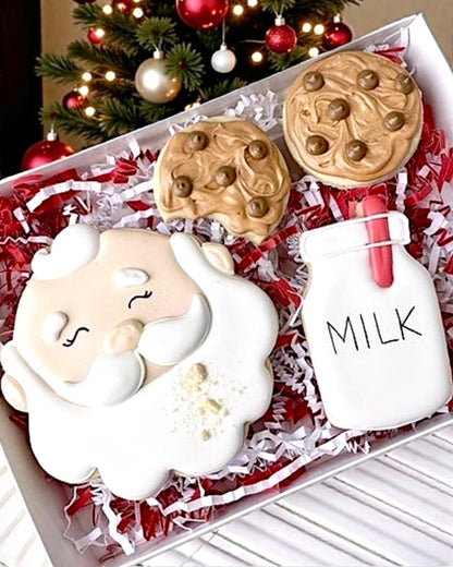 Santa Milk Cookies