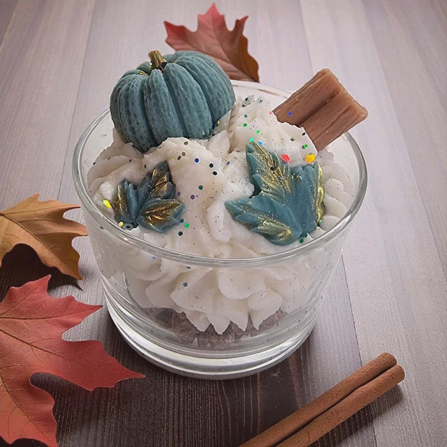 Mint Pumpkin Soy Candle -170g