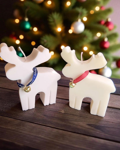 Reindeer Candle