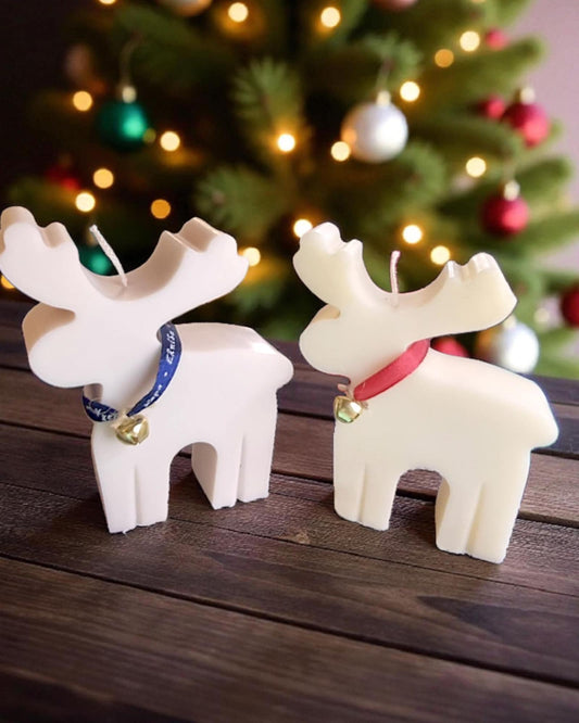 Reindeer Candle